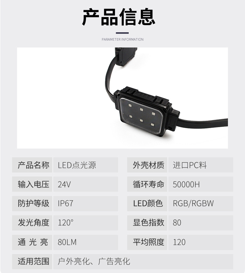 LED點(diǎn)光源(圖1)